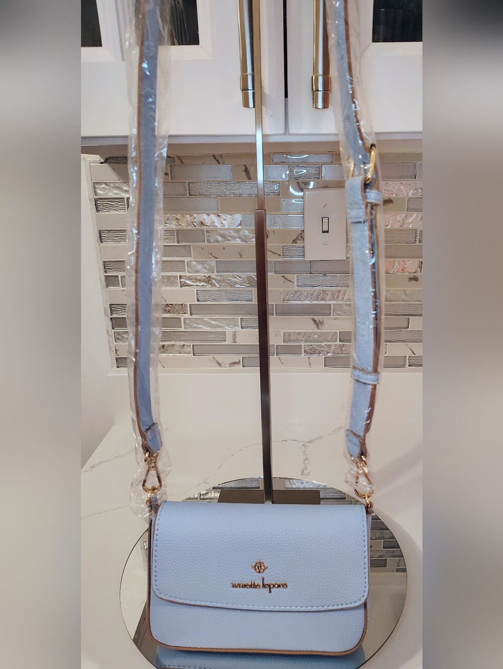NWT 5fer Nanette Lepore Tote, Crossbody, Wristlet, Change Purse & Bag Charm GHW - Picture 5 of 16
